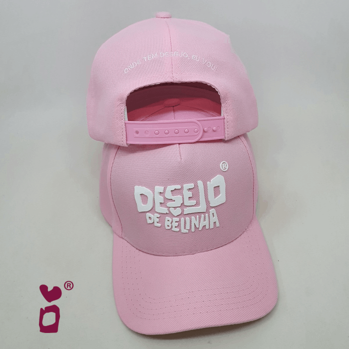 Boné rosa